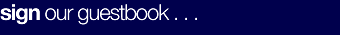 Sign Our Guestbook